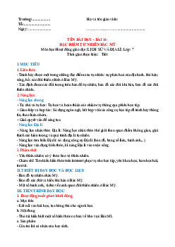 Giáo án Địa lí 7 Bài 14 sách Kết nối tri thức