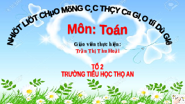 Giáo án điện tử Toán 2 Chương 2 Cánh diều: Điểm - Đoạn thẳng