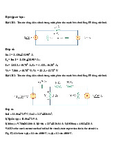Bài Tập Chương 3: Phương Pháp Dòng Mắt Lưới trong Giải Tích | Toán cao cấp 1 | Đại học Tôn Đức Thắng