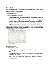 Phân tích khái niệm an toàn tài chính và khả năng thanh toán của doanh nghiệp. Điều 109,110 Luật Kinh doanh bảo hiểm