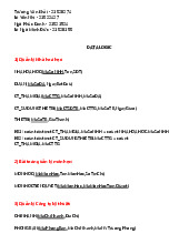 Bài tập về nhà lần thứ 3 về chủ đề DATA LOGIC