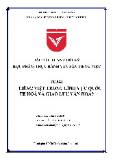 Bài Tiểu Luận Cuối Kỳ: Thực Hành Văn Bản Tiếng Việt - Nhóm 9 | Đại học Văn Lang