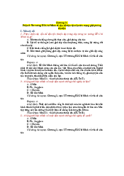 Chương 3 - Câu hỏi trắc nghiệm tư tưởng Hồ Chí Minh | Đại học Kinh Tế Quốc Dân