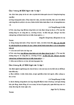 Soạn bài Thực hành tiếng Việt trang 26 | Ngữ Văn 12 Kết nối tri thức (Tập 1)