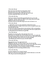 Đề kiểm tra môn Pháp Luật Đại Cương