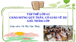 Giáo án điện tử Khoa học 4 Bài 19 Cánh diều: Khoa học 4 ( Tiết 1)