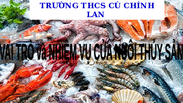 Giáo án điện tử Công nghệ 7 Bài 12 Chân trời sáng tạo: Ngành thuỷ sản ở Việt Nam