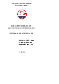 Báo cáo thực tế chính trị xã hội nhà máy thủy điện Hòa Bình | Học viện Báo chí và Tuyên truyền