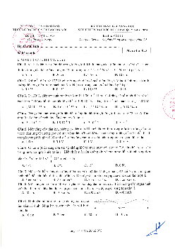 Đề thi đánh giá năng lực năm 2024 môn Vật lí của Trường Đại học Sư phạm Hà Nội