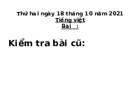 Giáo án điện tử Tiếng việt bài 21 Chân trời sáng tạo : R r S s