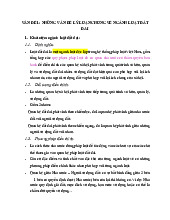Những Vấn Đề Lý Luận Chung và Thực Tiễn | Môn Luật đất đai - Trường Đại học Luật Hà Nội