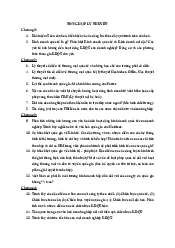 Tổng hợp lý thuyết học phần - Quản trị kinh doanh | Trường Đại học Kinh tế, Đại học Huế