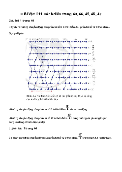 Giải Vật lí 11 Bài 2: Sóng dọc và sóng ngang | Cánh diều