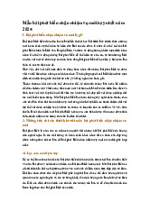 Mẫu bài phát biểu nhận nhiệm vụ mới hay nhất năm 2025