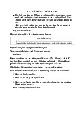 Các vấn đề sau kiểm toán môn Môi trường và lợi thế canh tranh   | Học viện Nông nghiệp Việt Nam