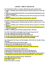 Trắc nghiệm Chương 2 văn hóa kinh doanh: Triết Lý Kinh Doanh Trong Doanh Nghiệp | Đại học Kinh tế kỹ thuật công nghiệp