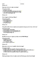 Đáp án trắc nghiệm thi kết thúc môn Triết học Mác-Lênin - Khoa Tiếng Anh | Đại học Mở Hà Nội