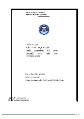 Tiểu luận Vấn đề ô nhiễm không khí tại Việt Nam  môn Môi trường và con người - Trường Đại học Văn Hiến.