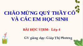 Giáo án điện tử Khoa học 4 Cánh diều: Chế độ ăn uống