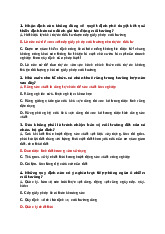 Công Nghệ Môi Trường: Câu Hỏi và Trắc Nghiệm | Công nghệ môi trường đại cương | Trường Đại học Khoa học Tự nhiên, Đại học Quốc gia Hà Nội