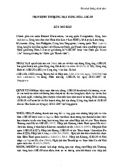 Hiệp định thương mại hàng hóa Asean môn Tư tưởng Hồ Chí Minh | Trường đại học kinh doanh và công nghệ Hà Nội