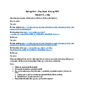 Hướng dẫn bài Thực hành sử dụng SDK - Cơ sở an toàn thông tin - Học Viện Kỹ Thuật Mật Mã