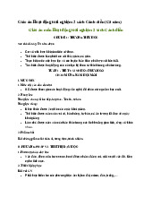 Giáo án Hoạt động trải nghiệm 2 sách Cánh diều (Cả năm)