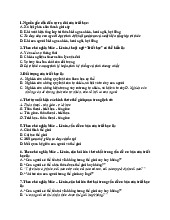 Ôn tập Khái niệm và quy luật cơ bản môn Triết học Mac-Lenin | Trường Đại học Hà Tĩnh