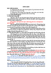 Mục tiêu và Phân loại Dung dịch môn Cơ học chất | Trường Đại Học Y Dược Thái Bình