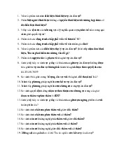 Bộ 33 câu hỏi ôn tập kỹ năng giải quyết tranh chấp - Luật dân sự