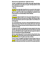 Phân Tích Nghệ Thuật và Nội Dung Bài Phở - Nguyễn Tuân (VĂN)