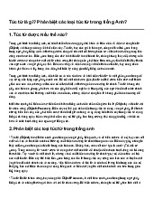 Túc từ là gì? Phân biệt các loại túc từ trong tiếng Anh?