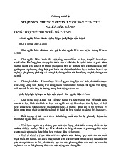 Tập bài giảng nguyên lý 1 - Môn Triết học Mác Lê Nin - Đại Học Kinh Tế - Đại học Đà Nẵng