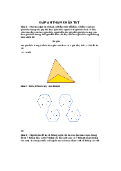 Đáp án the new mathematics nhập môn ma trận | Đại học Sư phạm Hà Nội