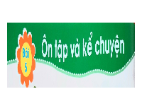 Giáo án điện tử Tiếng việt 1 bài 5 Chân trời sáng tạo: Ôn tập và kể chuyện