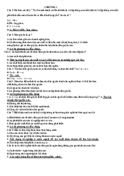 Câu hỏi trắc nghiệm chương 4 môn chính trị kinh tế mác - lênin