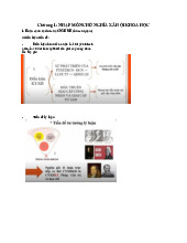 Ghi chú Chương 1 - 3 môn Chủ nghĩa xã hội khoa học | Học viện Ngân hàng