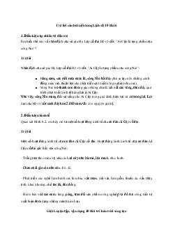 Lịch sử 10 Bài 6: Văn minh Ai Cập cổ đại sách Chân Trời Sáng Tạo