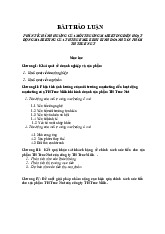 Phân tích Marketing Sản phẩm TH True Nut | Bài thảo luận marketing căn bản