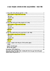 Nhóm 1 - Kháng Chiến Chống Quân Mông Nguyên: Lịch Sử & Ý Nghĩa