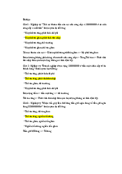 Bài tập buổi  4 - Nguyên lý kế toán | Đại học Kinh Tế Quốc Dân