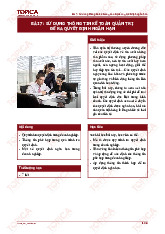 Chương 7: Sự dụng thông tin kế toán quản trị để ra quyết định ngắn hạn | Bài giảng môn kế toán quản trị | Đại học Bách khoa hà nội