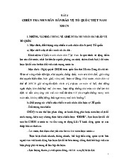 Nội dung Bài 4: Chiến Tranh Nhân Dân Bảo Vệ Tổ Quốc Việt Nam Môn Quốc phòng | Trường Học Viện nông nghiệp Việt Nam