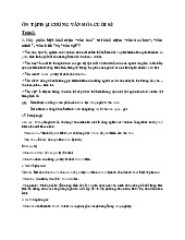 Đề cương môn Đại cương văn hóa - Trường Đại học lao động -  xã hội.