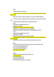 Câu hỏi trắc nghiệm chương 5 - Quản trị marketing | Trường đại học Lao động - Xã hội