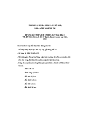 HƯỚNG DẪN THỰC HIỆN TIỂU LUẬN HỌC PHẦN “TRIẾT HỌC MÁC - LÊNIN”  | Trường đại học Lao động - Xã hội