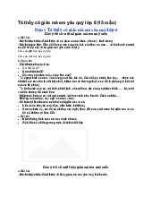 Tả thầy cô giáo mà em yêu quý lớp 6 (15 mẫu) - Ngữ văn 6