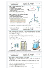 Bài tập Môn Sức bền vật liệu | Đại học Xây Dựng Hà Nội