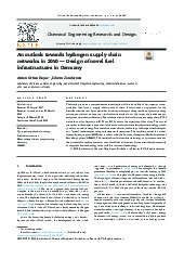 An outlook towards hydrogen supply chainnetworks in 2050 — Design of novel fuelinfrastructures in Germany