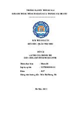 Vai trò của thông tin đối với việc ra quyết định quản trị | Bài thảo luận quản trị học